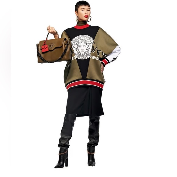 Versace Medusa Logo Crewneck Sweatshirt - Picture 6 of 13